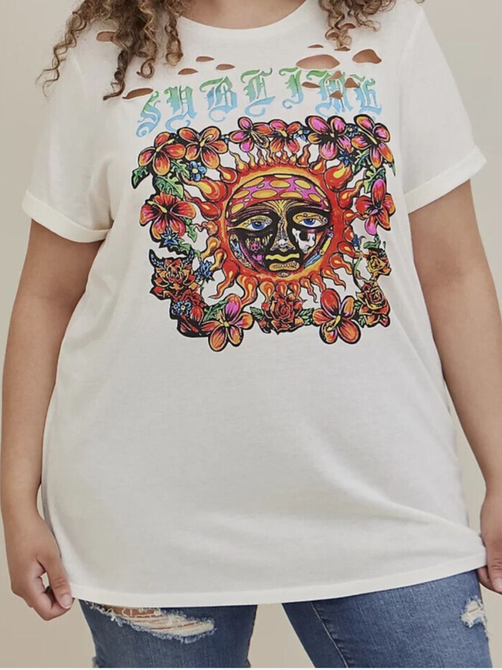 Sublime Tunic Tshirt size 6X Torrid